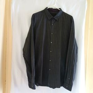 John Varvatos Striped Slim-fit Tapered Casual Shirt Luxury